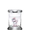 420 Science Glass Pop Top Storage Jar X-Small / 3D Water Pipe