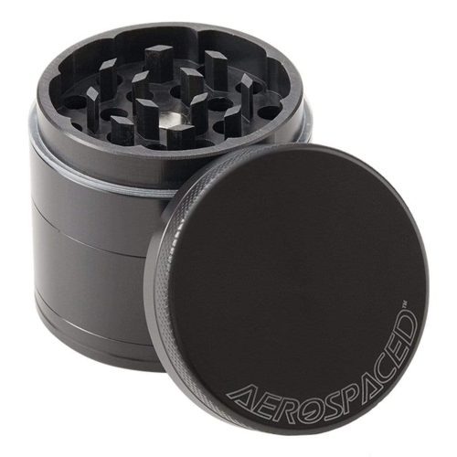 Aerospaced by Higher Standards 4-Piece Grinder Black