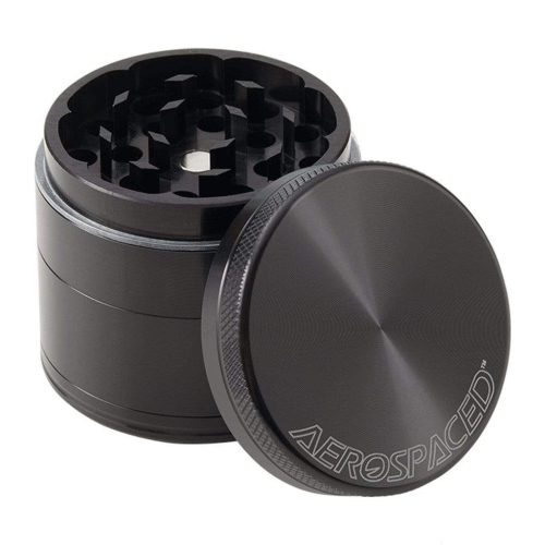 Aerospaced by Higher Standards 4-Piece Grinder Gunmetal