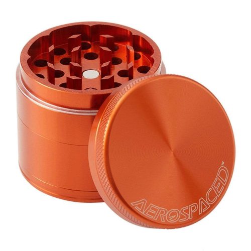 Aerospaced by Higher Standards 4-Piece Grinder Orange