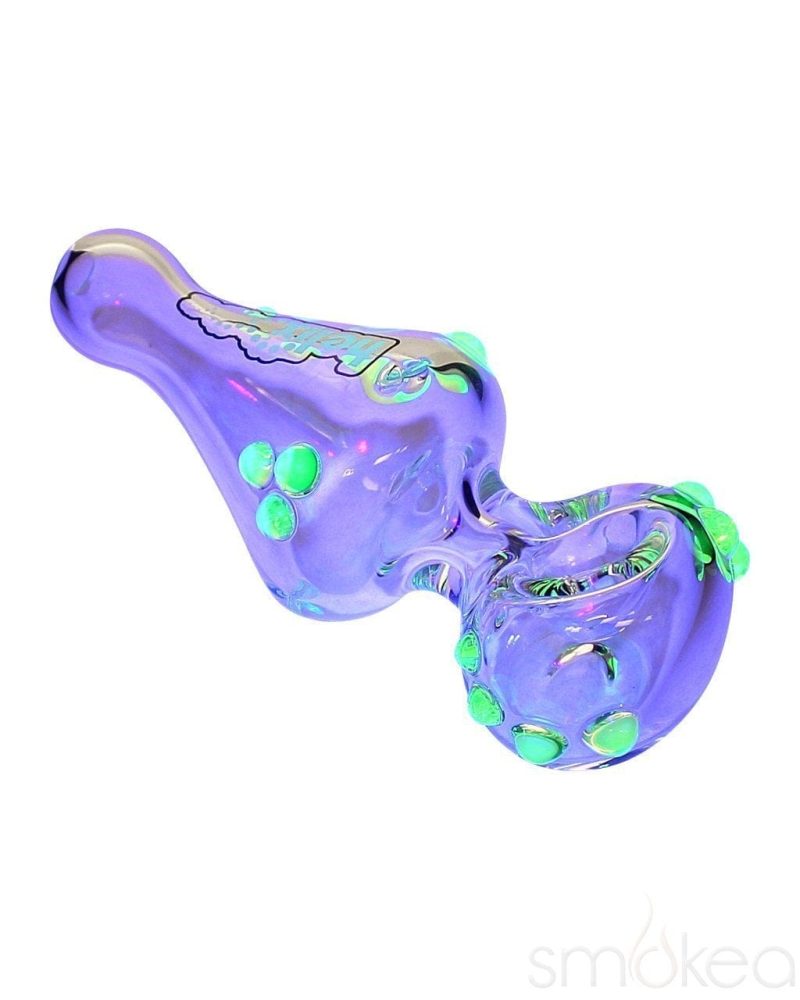 American Helix Daily Driver UV Blacklight Reactive Helix Pipe - SMOKEA®