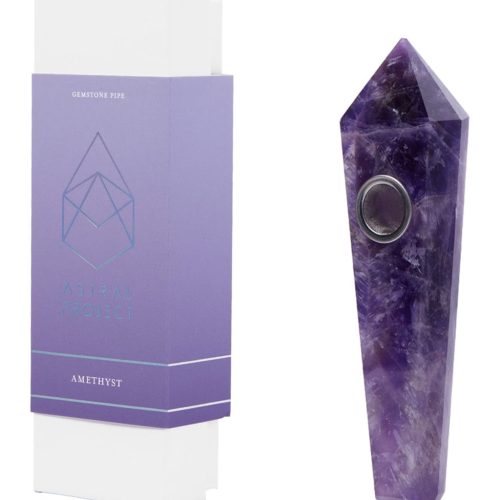 Astral Project Gemstone Hand Pipe