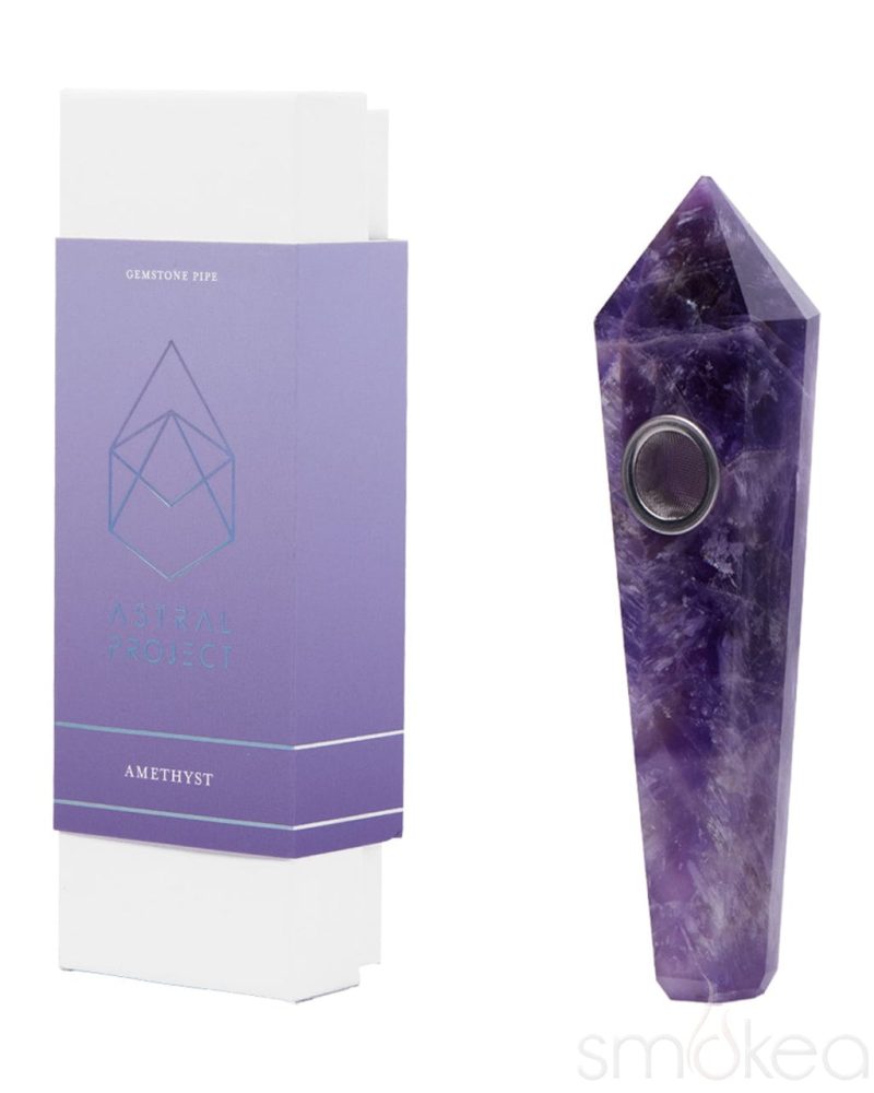 Astral Project Gemstone Hand Pipe