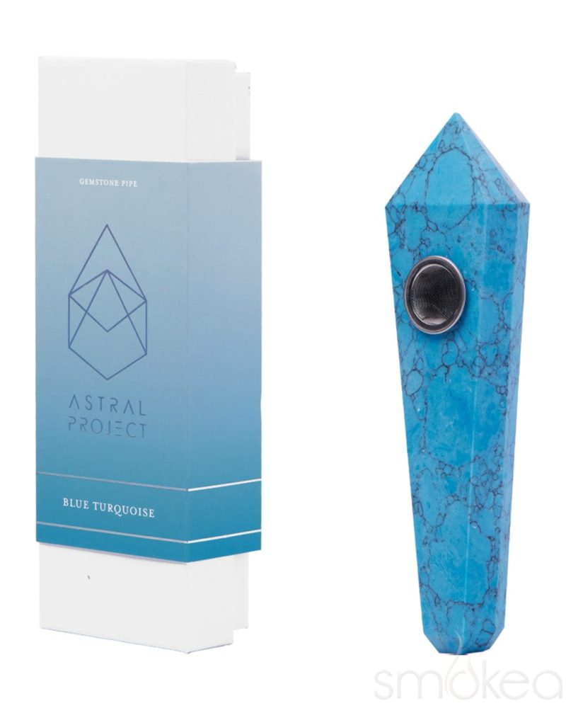 Astral Project Gemstone Hand Pipe