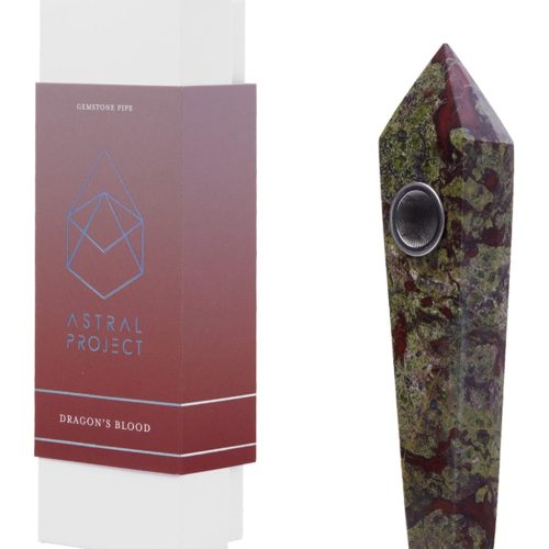 Astral Project Gemstone Hand Pipe