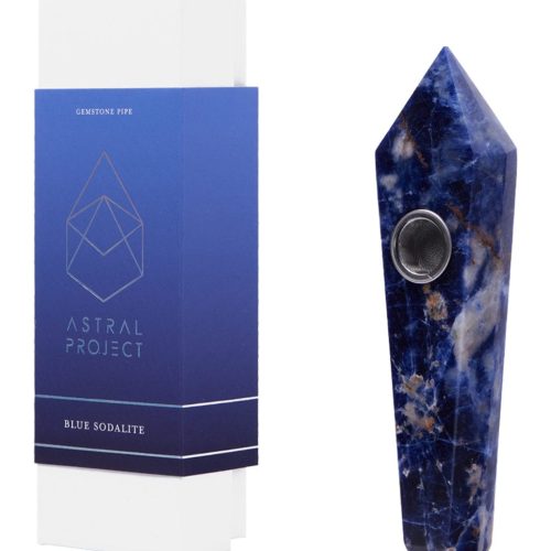 Astral Project Gemstone Hand Pipe