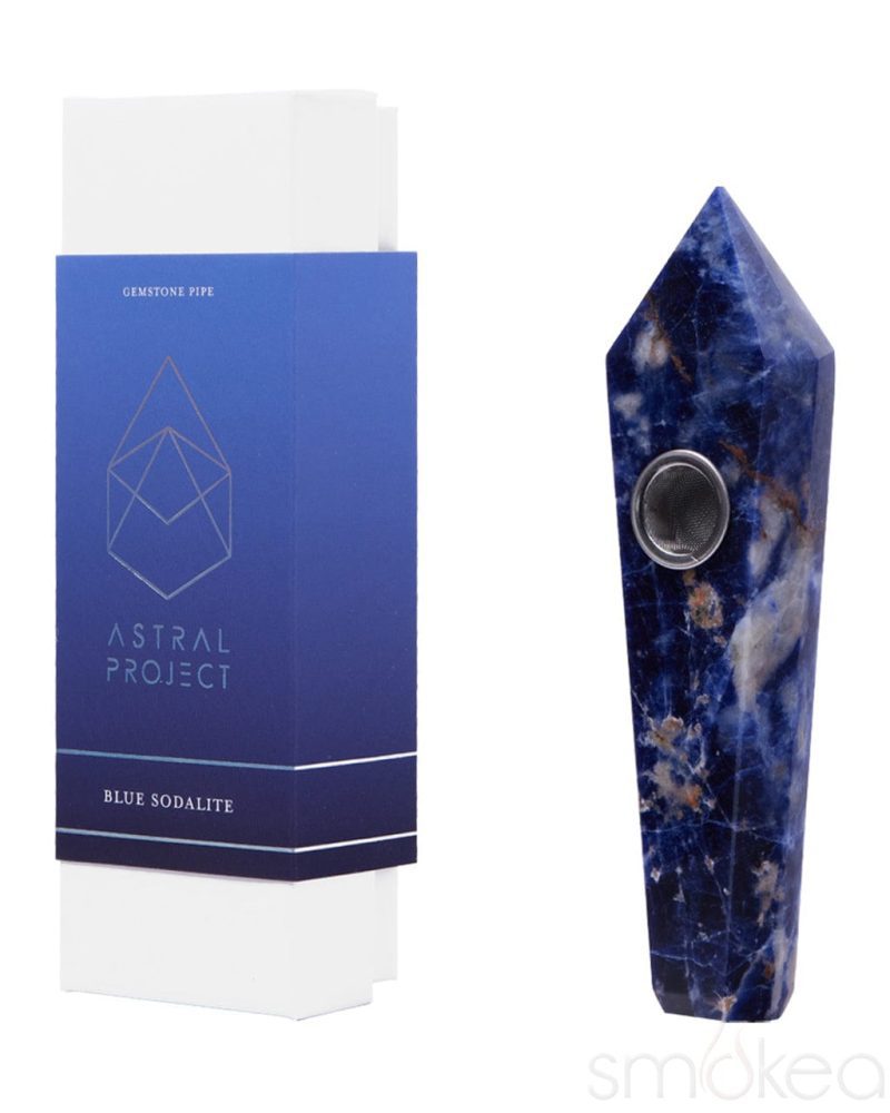 Astral Project Gemstone Hand Pipe