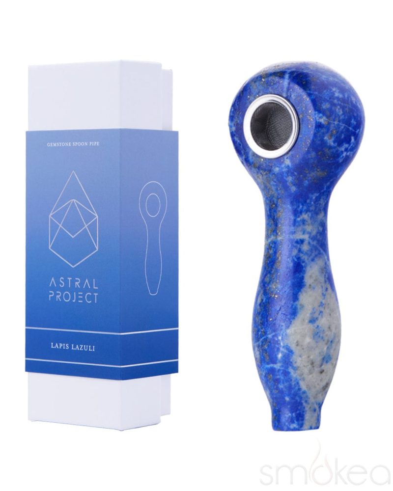 Astral Project Gemstone Spoon Pipe