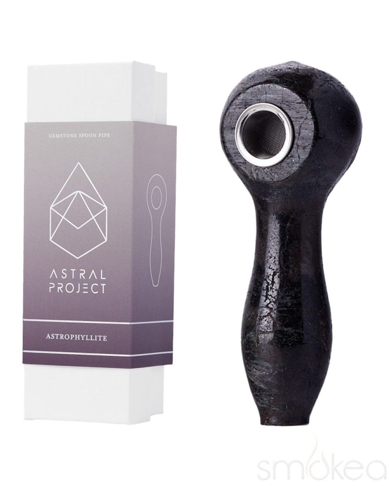 Astral Project Gemstone Spoon Pipe