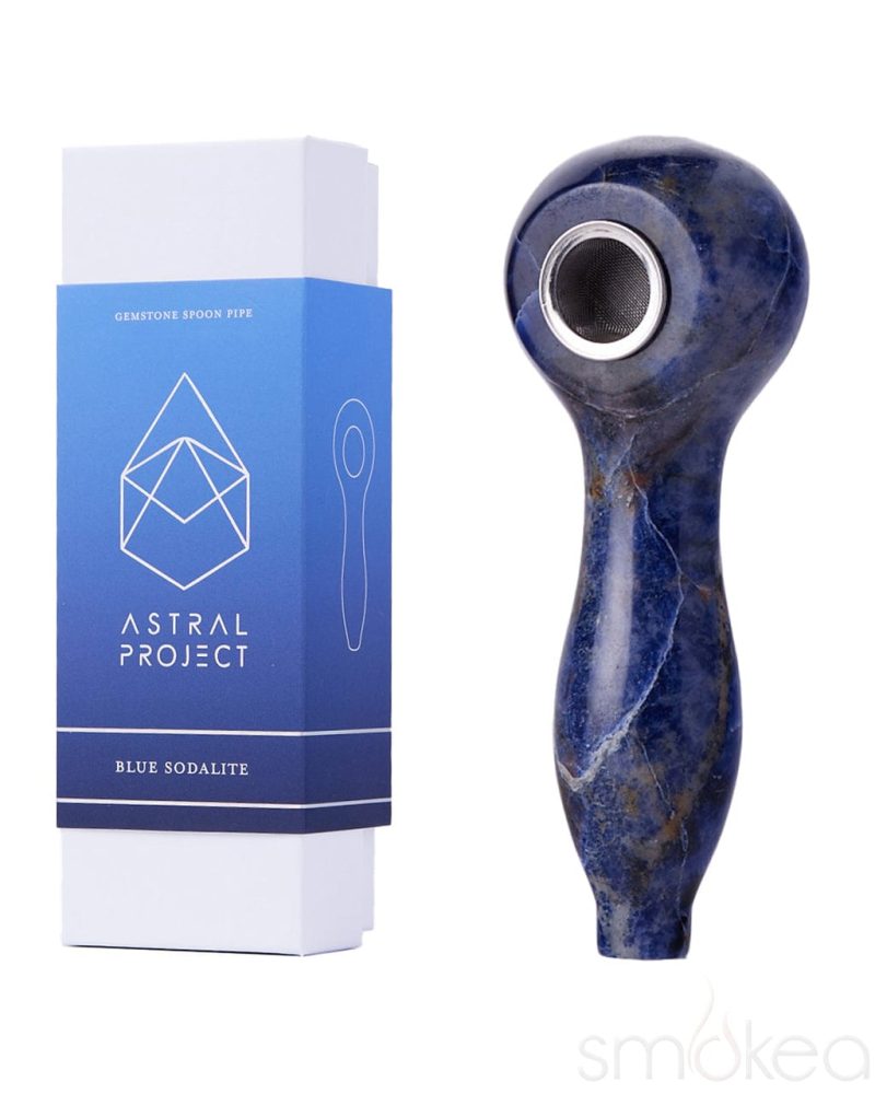 Astral Project Gemstone Spoon Pipe