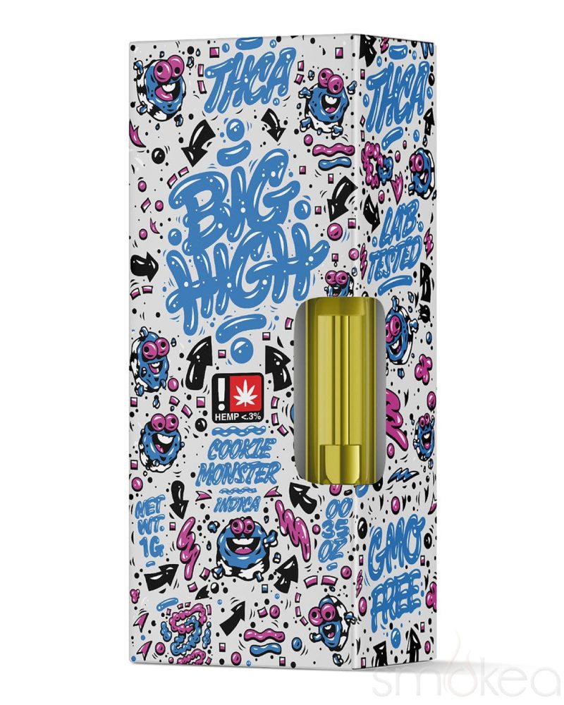 big high 1g thca vape cartridge cookie monster 31679919161446