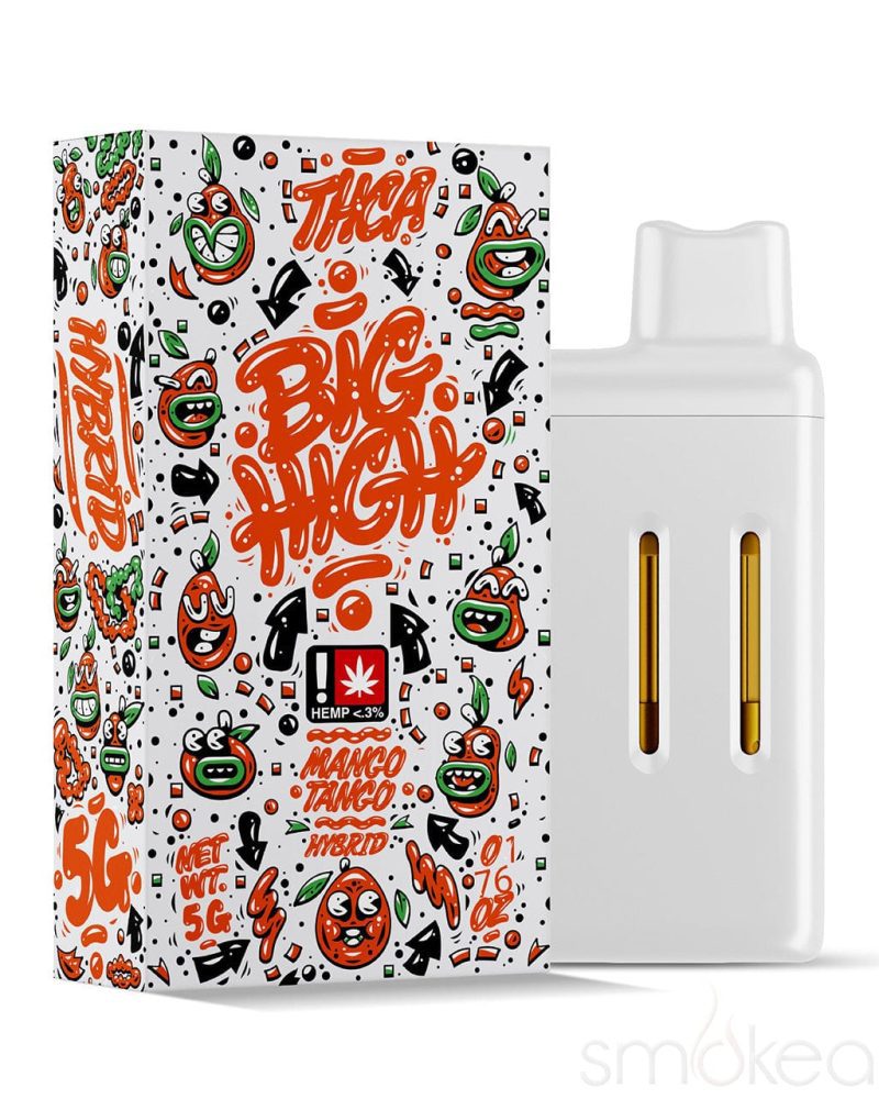 big high 5g thca disposable vape mango tango 31680885522534