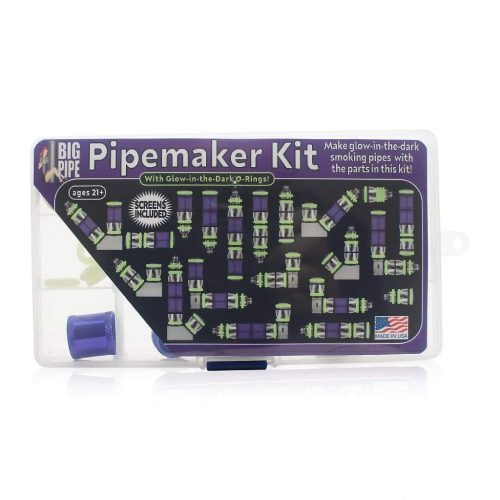 Big Pipe Make Your Own Metal Pipe Kit Purple