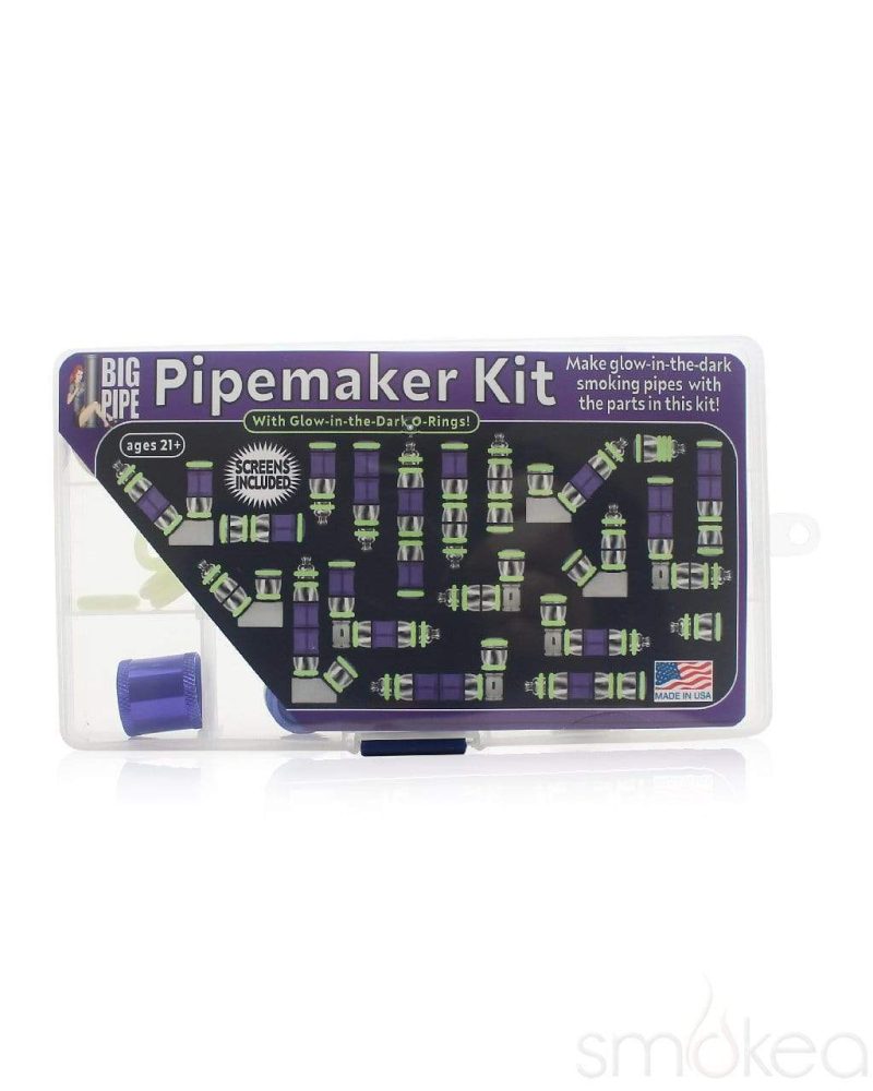 Big Pipe Make Your Own Metal Pipe Kit Purple