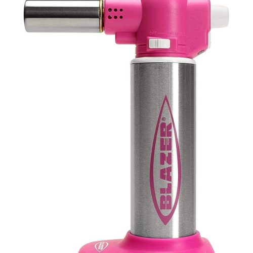 Blazer Big Buddy Butane Torch Lighter Pink