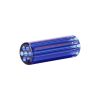 Blazing Blue Glass Honeycomb Crutch Small / Blue