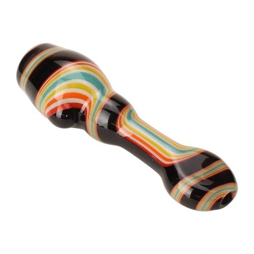 blazing blue glass line honeycomb screen chillum rainbow black 533067497502