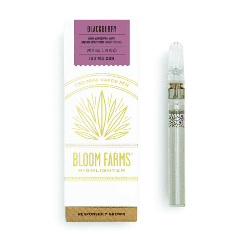 BLOOM FARMS CBD Mini Vapor Pen Blackberry