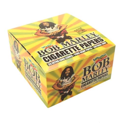 bob marley king size pure hemp rolling papers 28336280502374