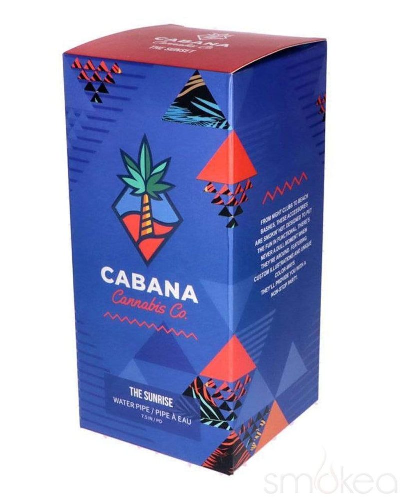 cabana cannabis co sunset bong 28306012045414