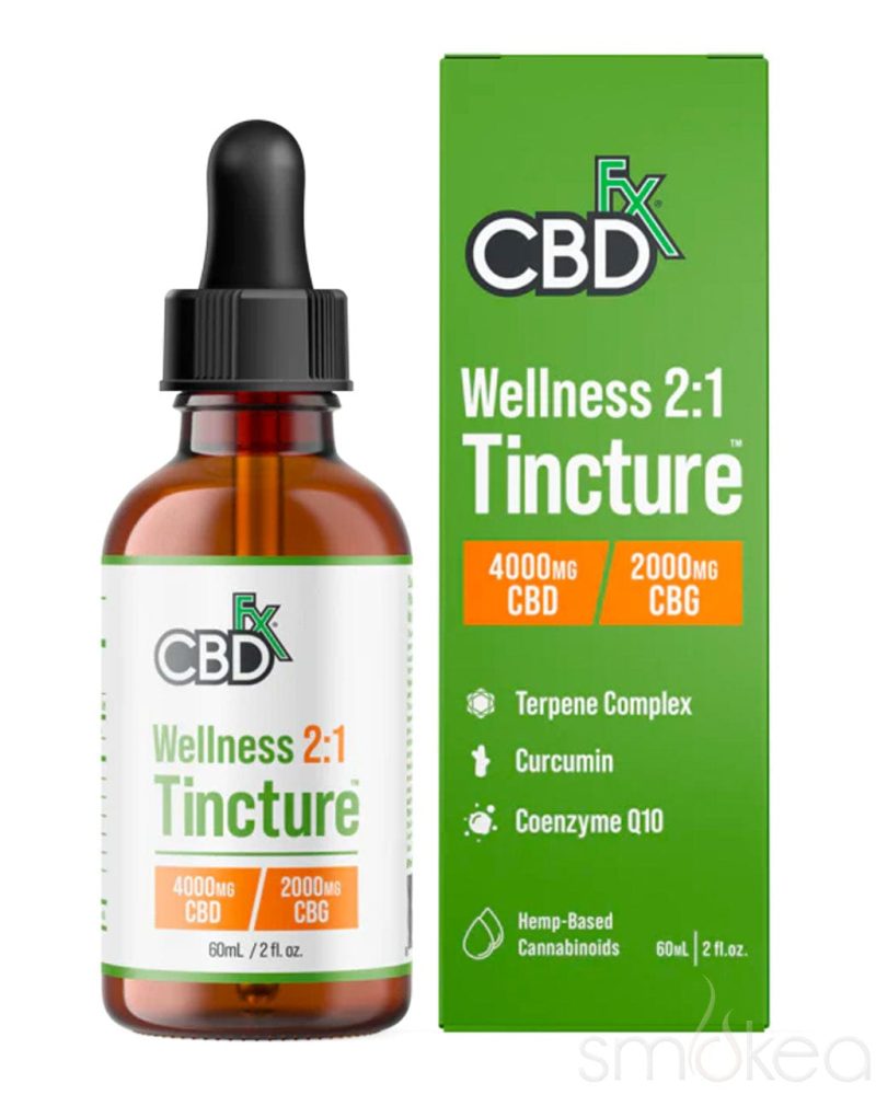 CBDfx CBD + CBG Wellness Oil Tincture