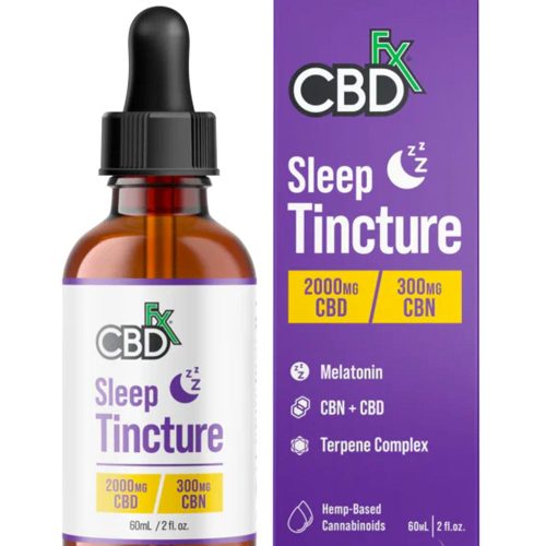 CBDfx CBD + CBN Sleep Oil Tincture 2000mg