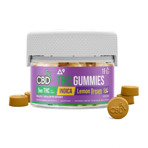 CBDfx Delta 9 THC + CBD Gummies - Lemon Dream 40 Pack