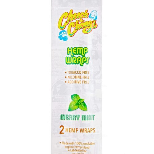 Cheech & Chong's Flavored Hemp Wraps (2-Pack) Merry Mint