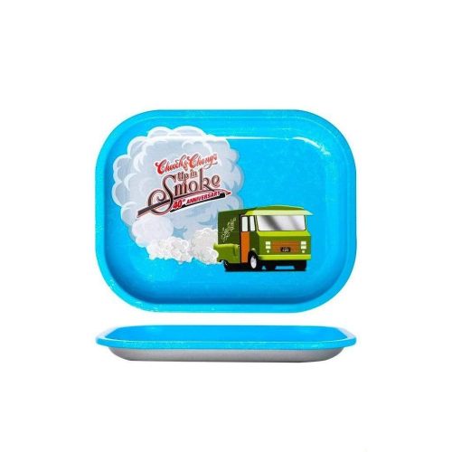 Cheech & Chong's Up in Smoke Blue Rolling Tray Small