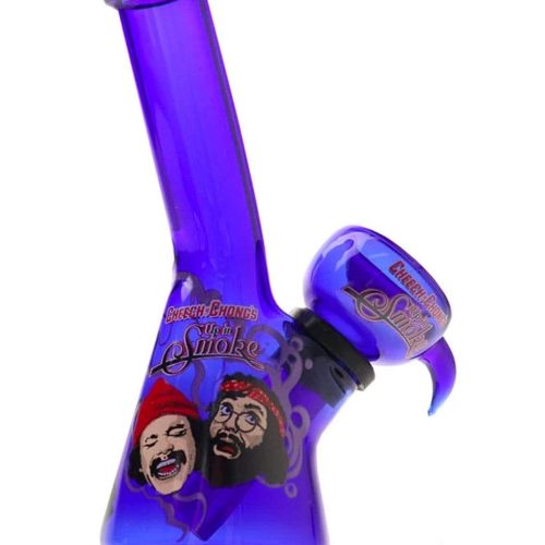 Cheech & Chong's Up in Smoke Mini Bong Blue