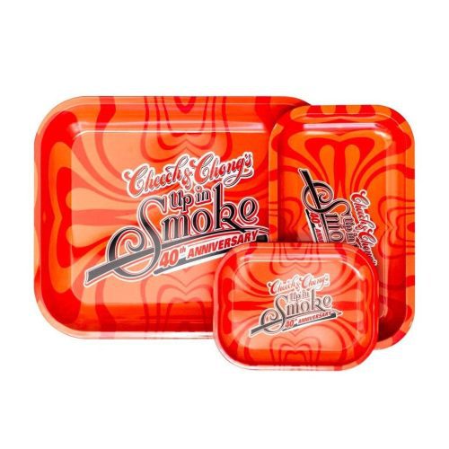 cheech chong s up in smoke red rolling tray 11966905974886