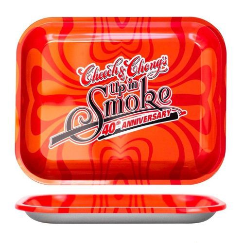 Cheech & Chong's Up in Smoke Red Rolling Tray - SMOKEA®