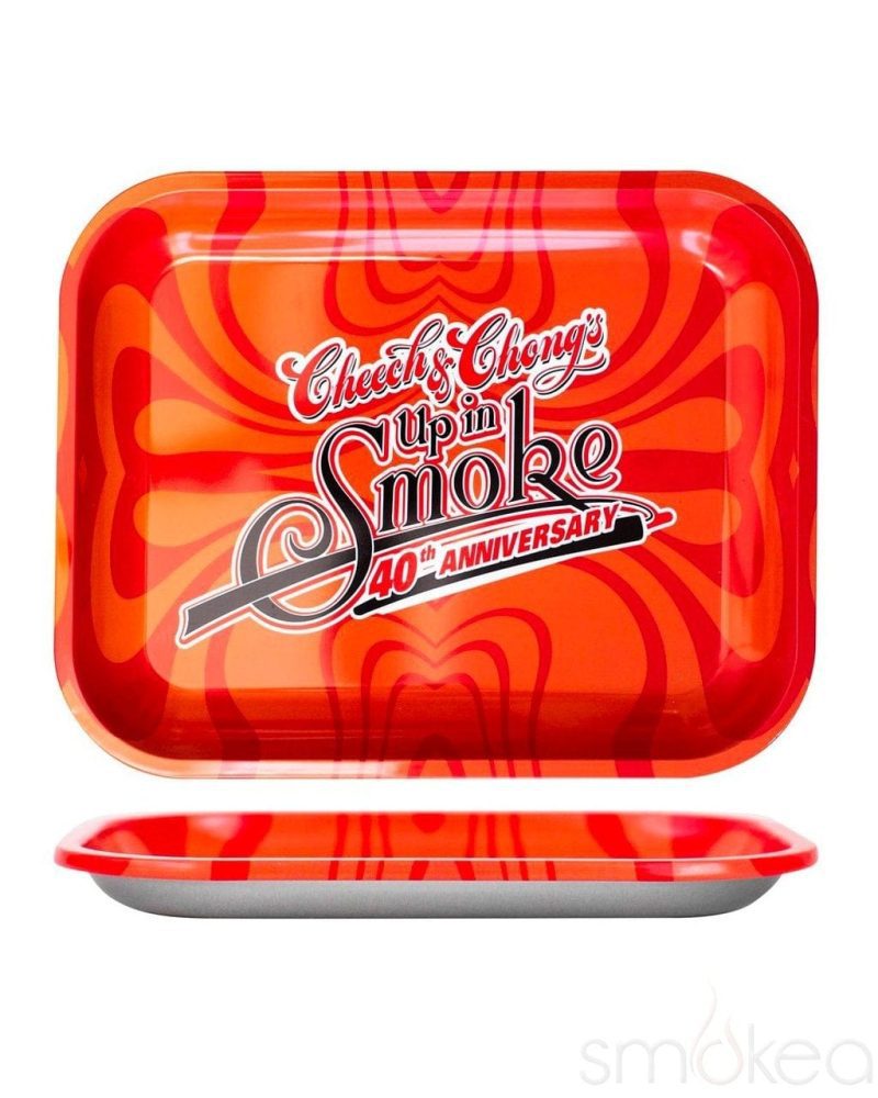 Cheech & Chong's Up in Smoke Red Rolling Tray - SMOKEA®