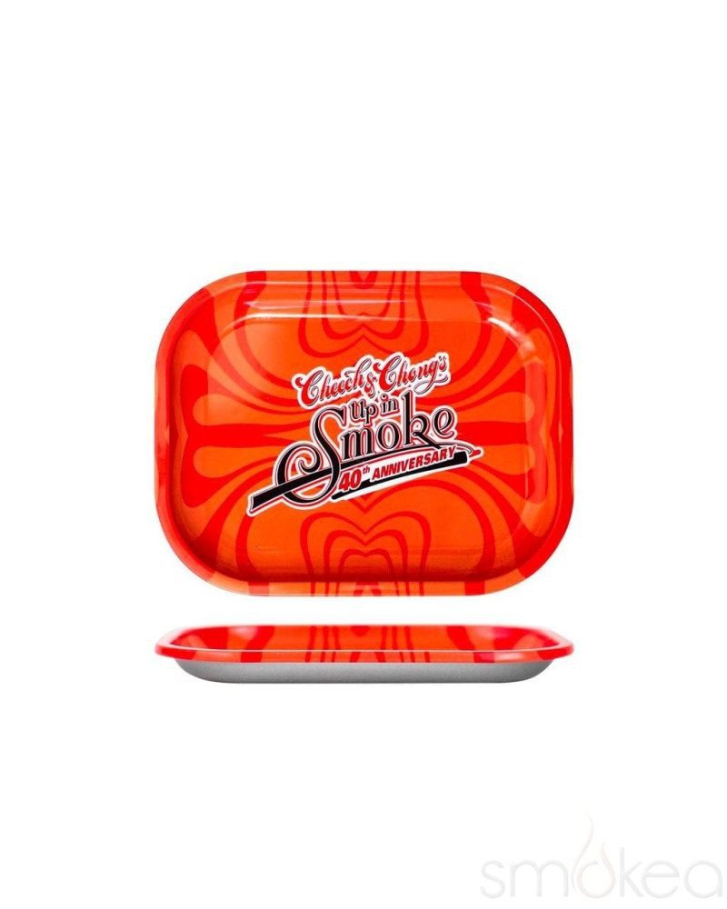 Cheech & Chong's Up in Smoke Red Rolling Tray - SMOKEA®