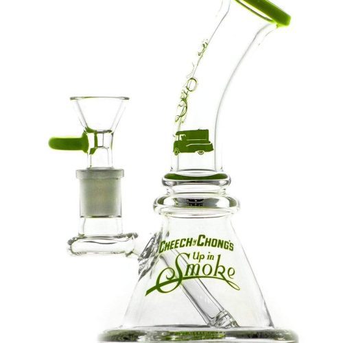 Cheech & Chong's Up in Smoke Strawberry Bong Green