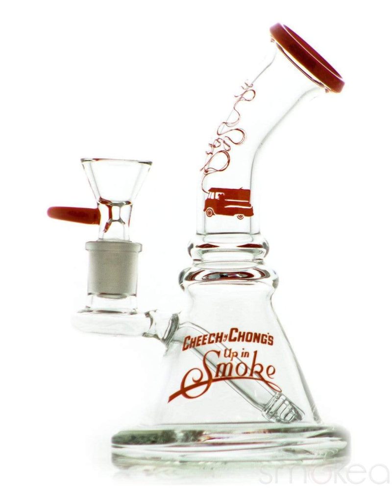 Cheech & Chong's Up in Smoke Strawberry Bong Red