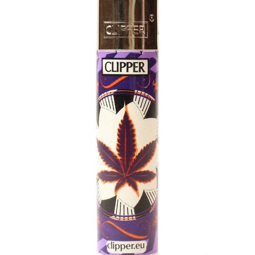 Clipper "Oriental Leaves" Lighter Purple