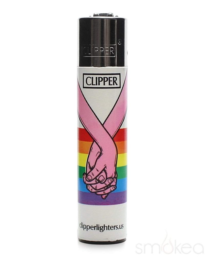 Clipper "Pride" Lighter Rainbow Hands