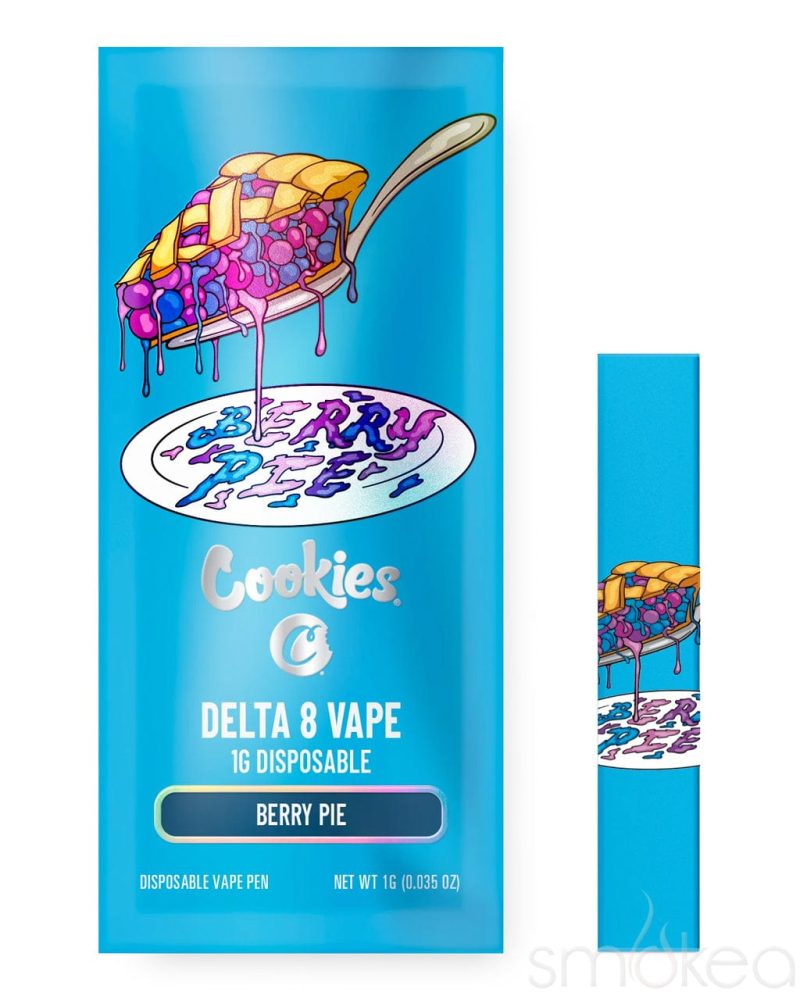 cookies 1g delta 8 disposable vape berry pie 29604455612518