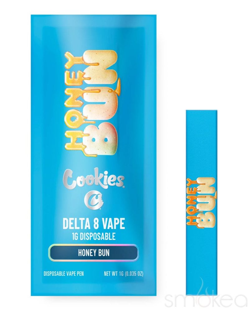 cookies 1g delta 8 disposable vape honey bun 29604462264422