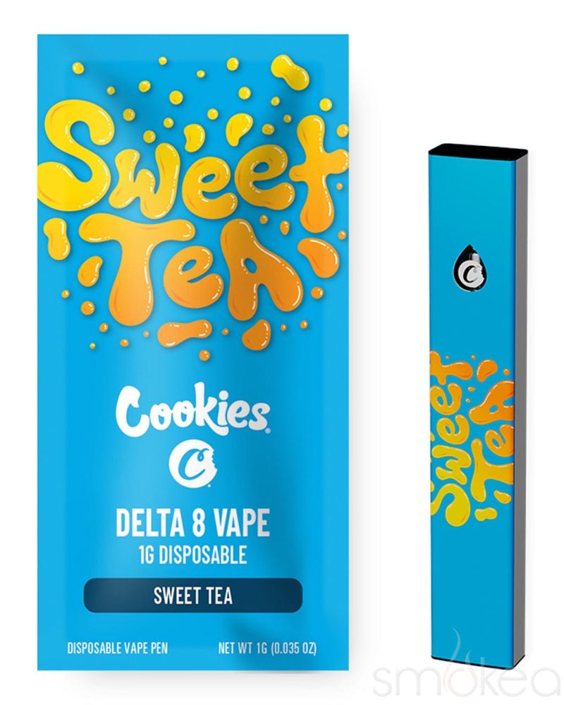 cookies 1g delta 8 disposable vape sweet tea 29250066612326