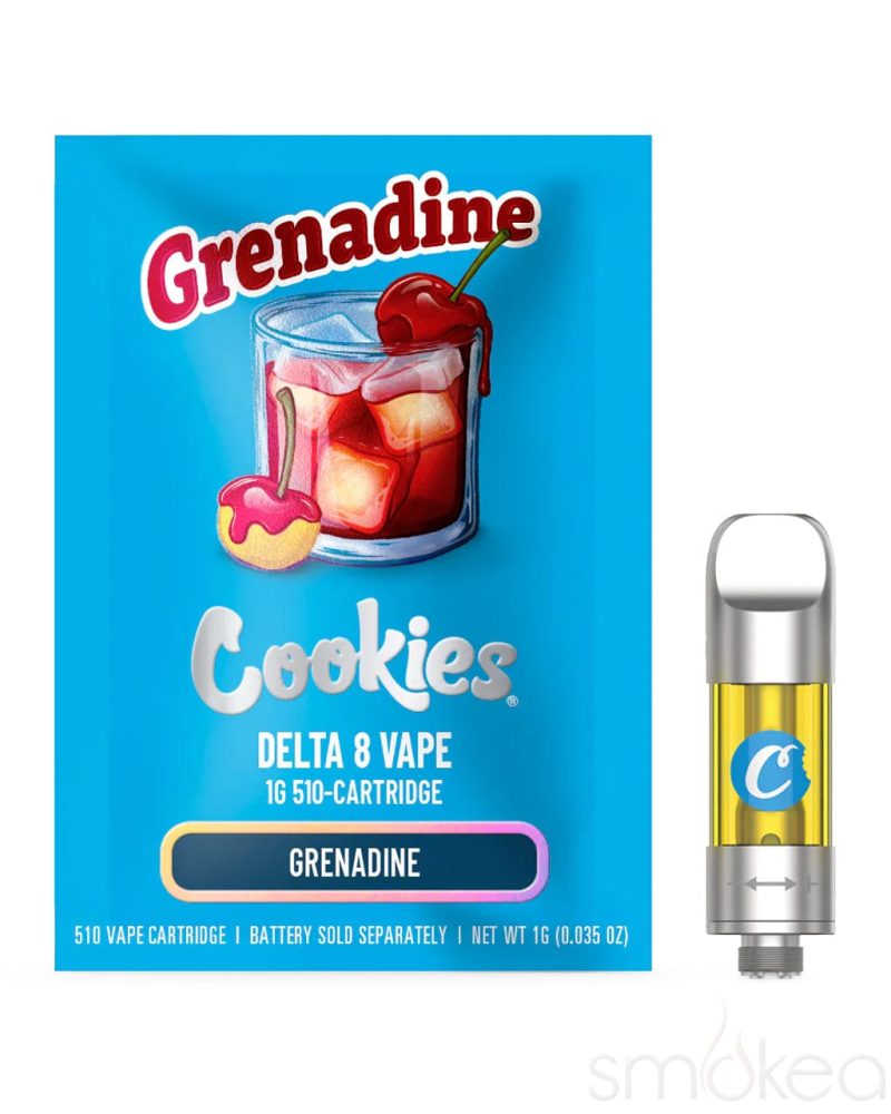 cookies 1g delta 8 vape cartridge grenadine 29603225436262