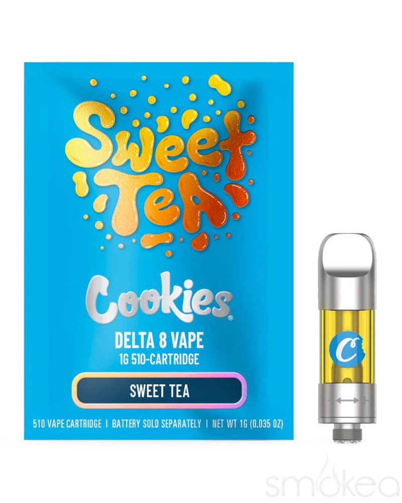 cookies 1g delta 8 vape cartridge sweet tea 29589712470118