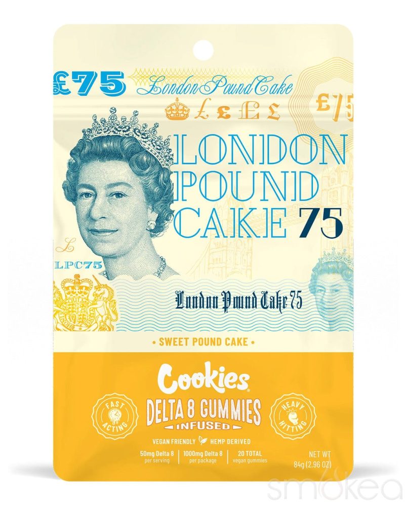 cookies 50mg delta 8 gummies london pound cake 20 pack 30083583672422