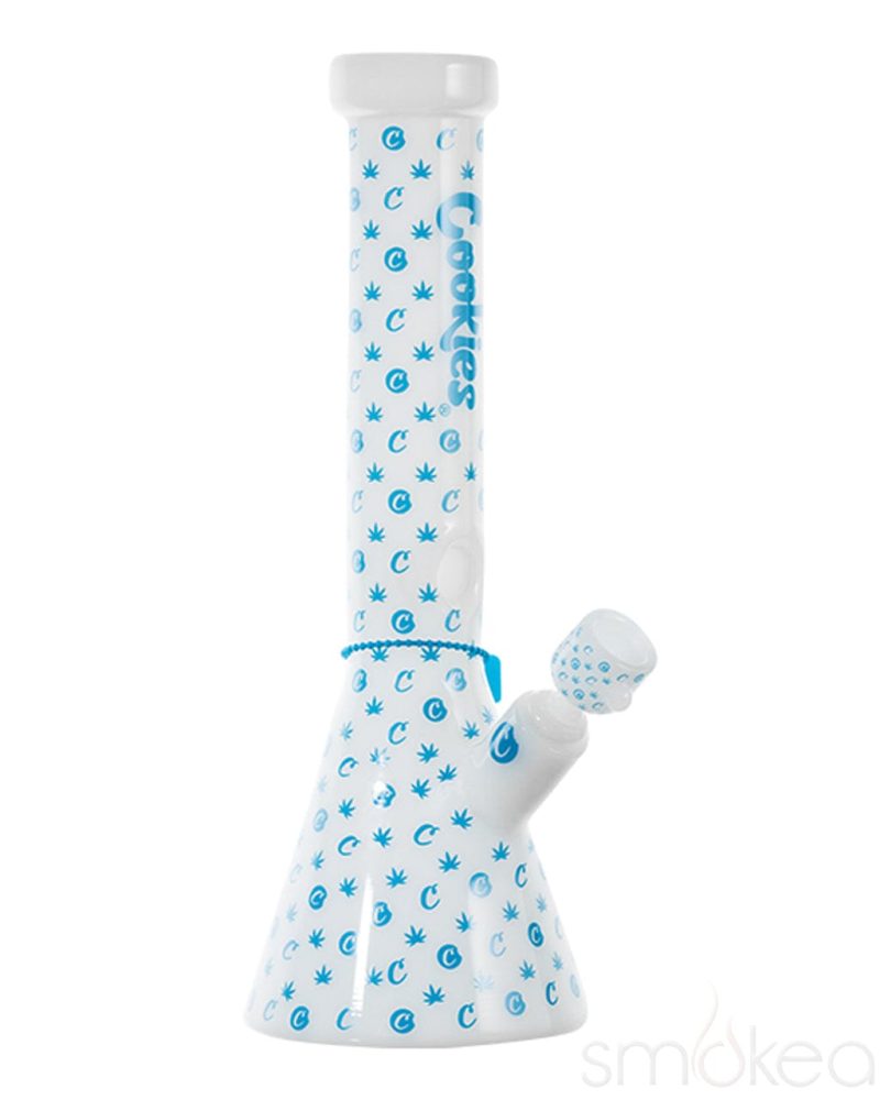 Cookies V Beaker Bong White