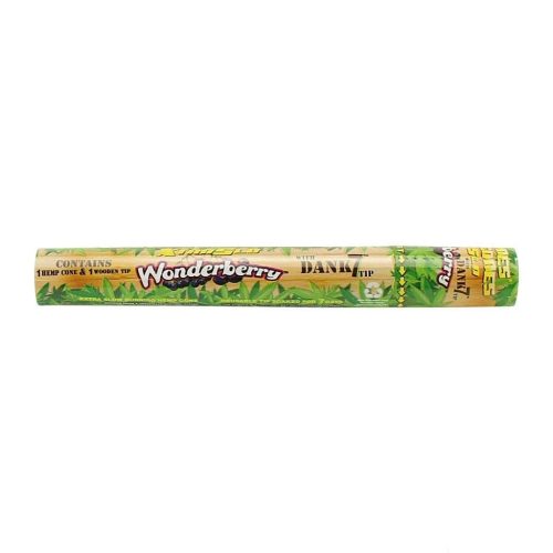 Cyclones Natural Hemp Pre-Rolled Cone Blunt Wrap w/ Dank 7 Tip - SMOKEA®