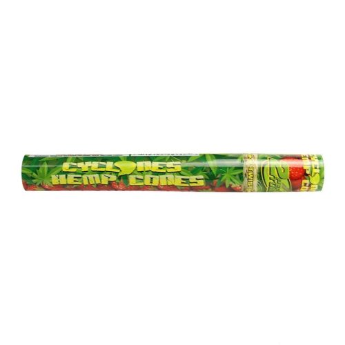 Cyclones Natural Hemp Pre-Rolled Cone Blunt Wraps (2-Pack) - SMOKEA®