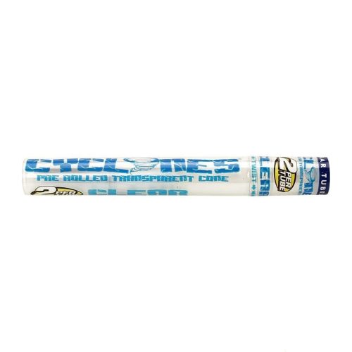 Cyclones Pre-Rolled Clear Cone Blunt Wrap (2-Pack)