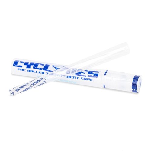 cyclones pre rolled clear cone blunt wrap 2 pack 28369502503014