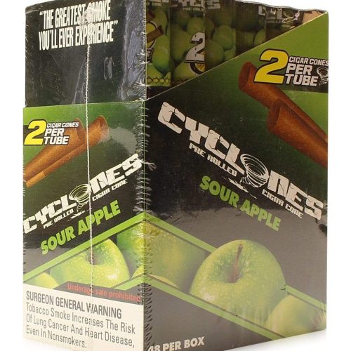 cyclones pre rolled cone blunt wrap 2 pack 13598143709286